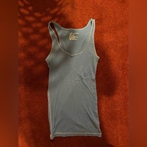 American Eagle blue tank top